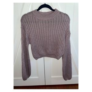 Plum sweater !